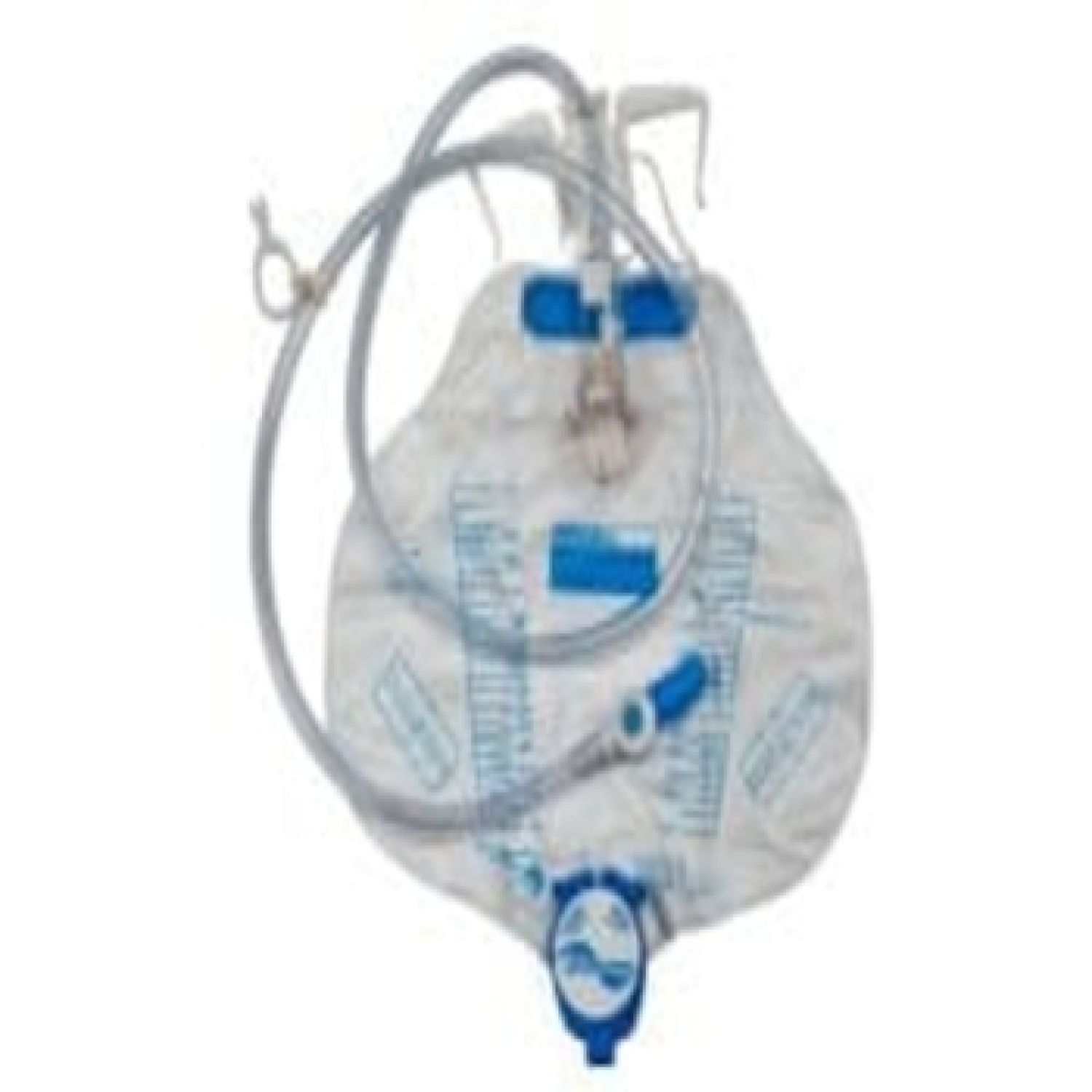 Kendall Drain Bag Anti Reflux 2 Way Luer Lock Sampling Port 2000ml - Each