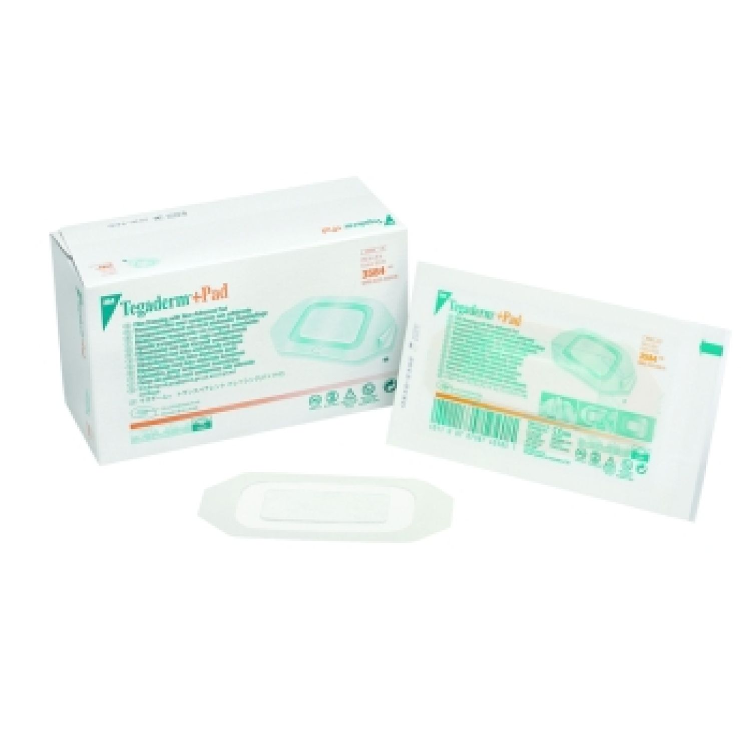 Tegaderm + Pad Waterproof Absorbent Transparent Island Dressing 6 x 10cm - Box of 50
