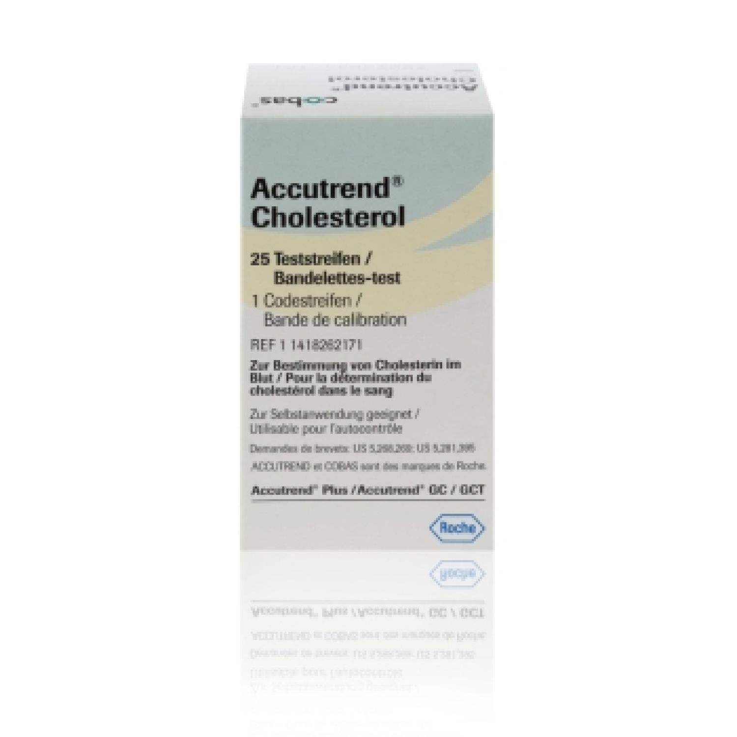 Accutrend Cholesterol Strips 25'S - Box of 25