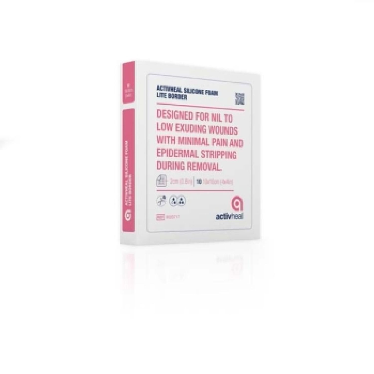 ActivHeal Silicone Adhesive Foam Lite Dressing