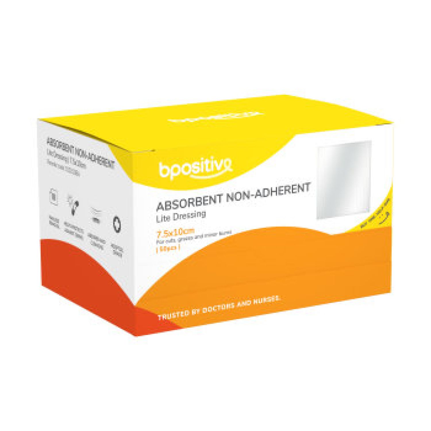 BPositive Lite Non Adhesive Absorbent Dressing