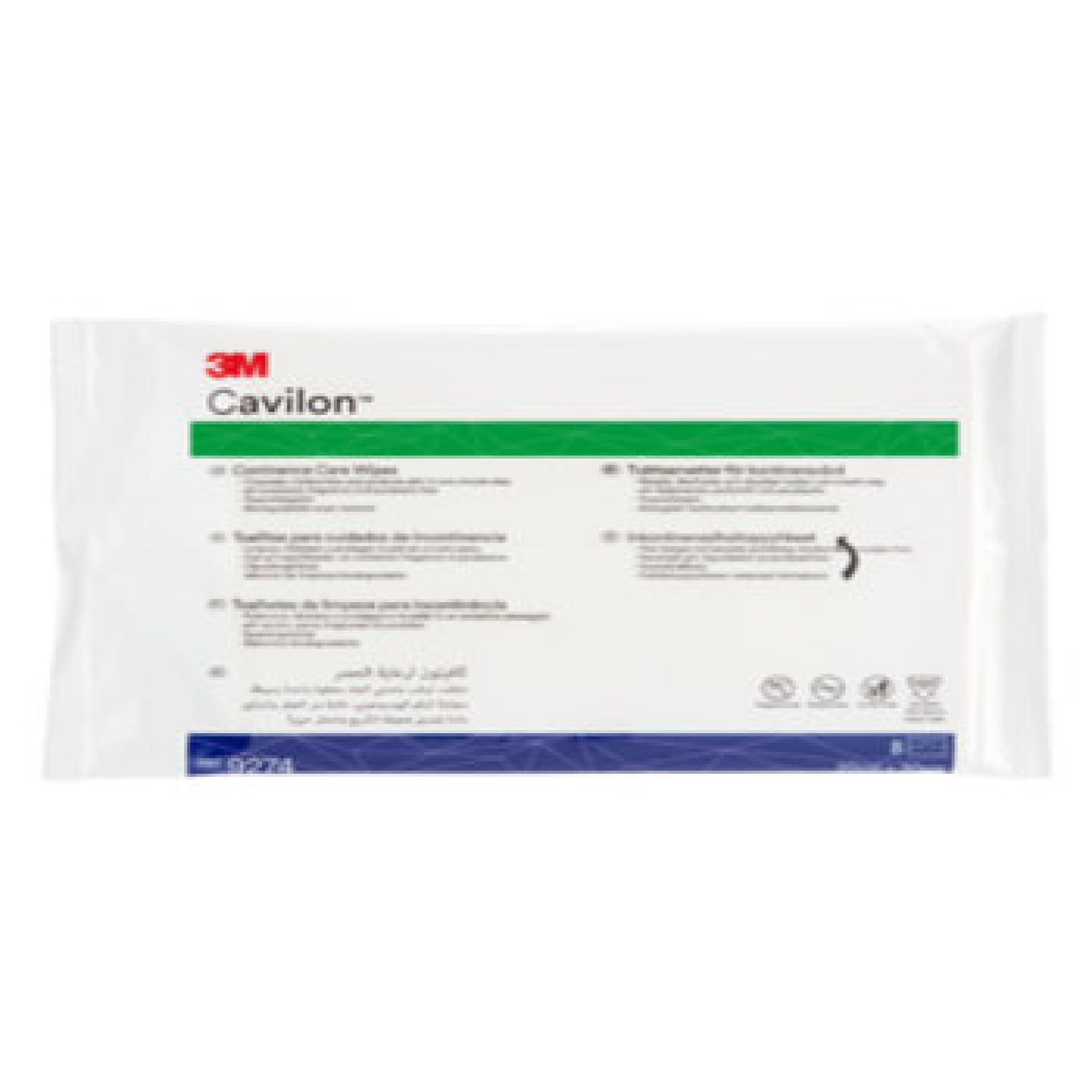 Cavilon Continence Care Wipes - Packet of 8