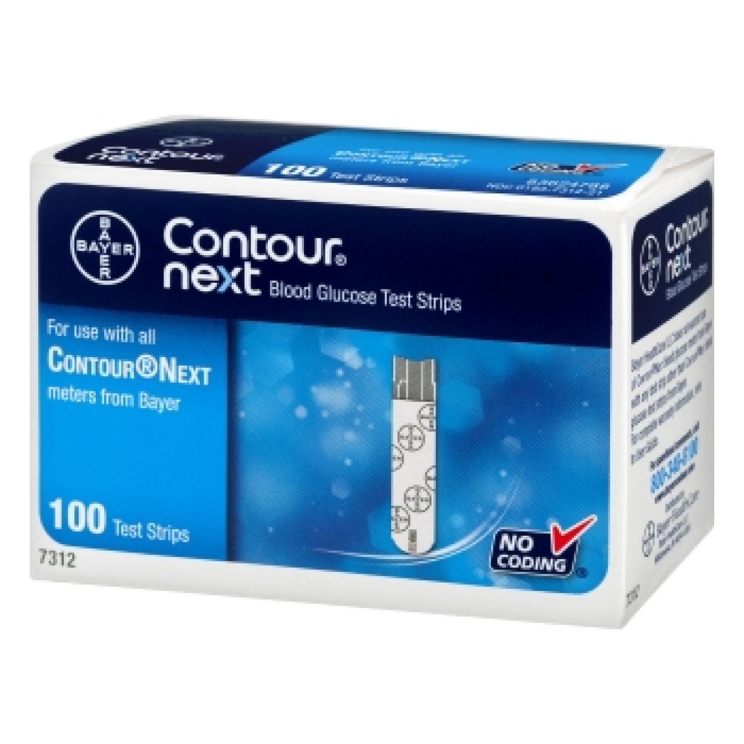 Contour Next Test Strip 100'S - Box of 100