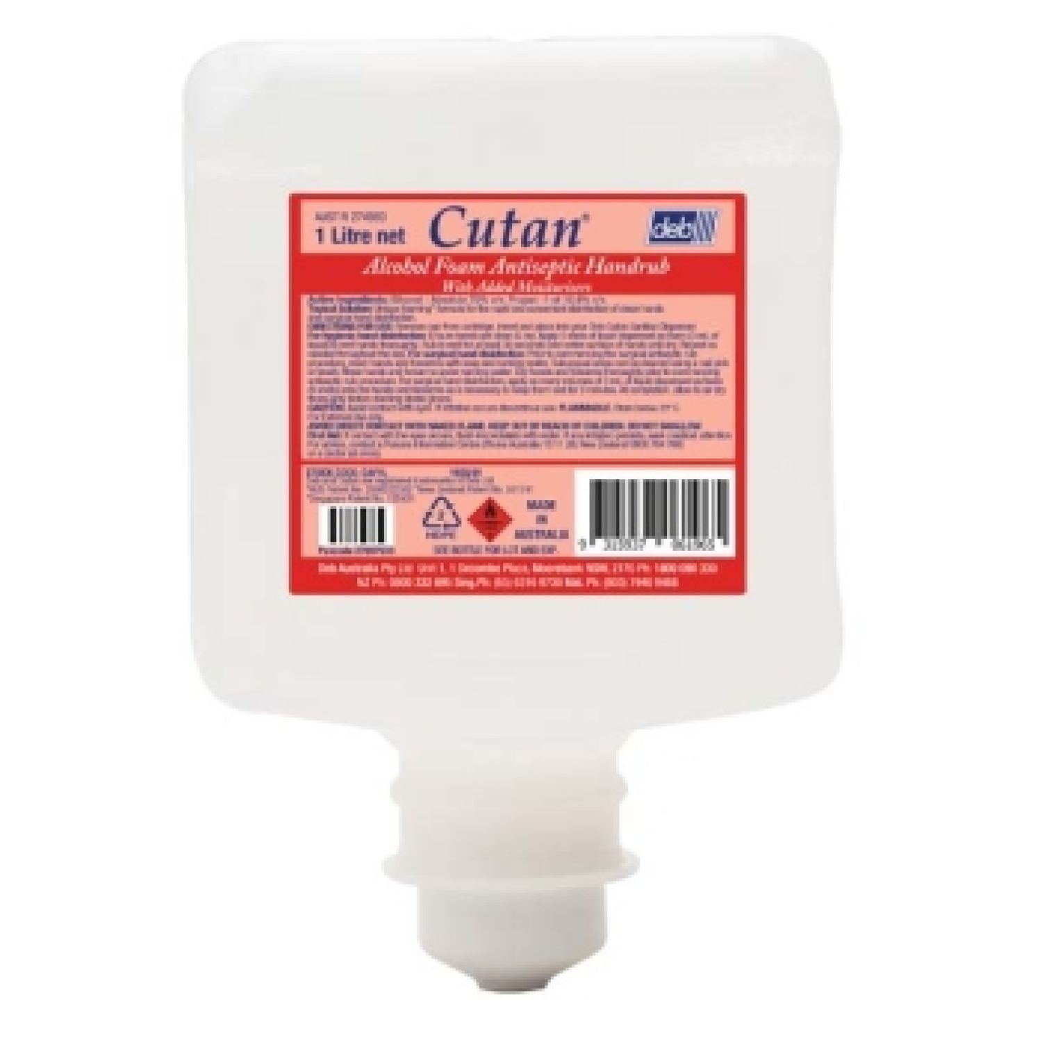 Cutan Alcohol Foam - 1L Cartridge