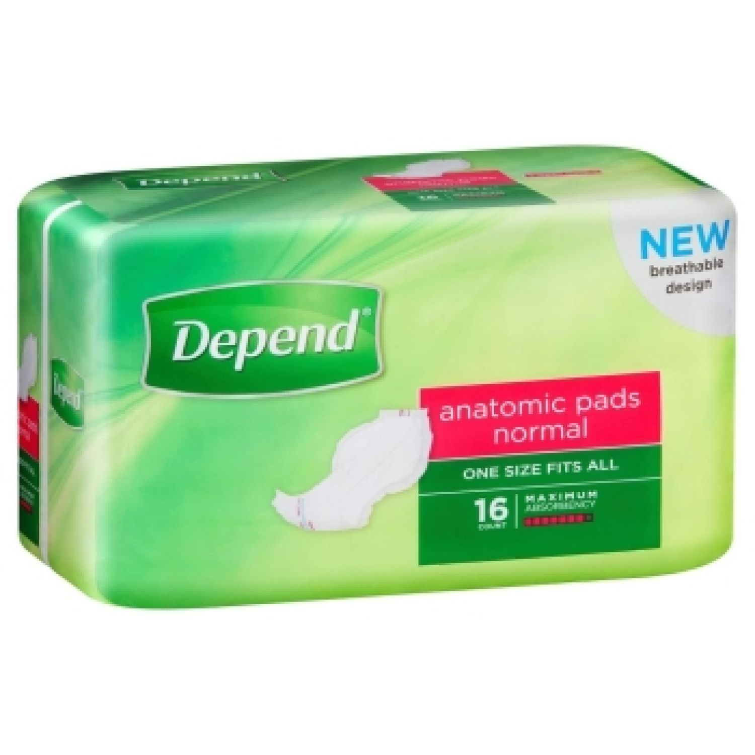 Depend Pads Anatomical