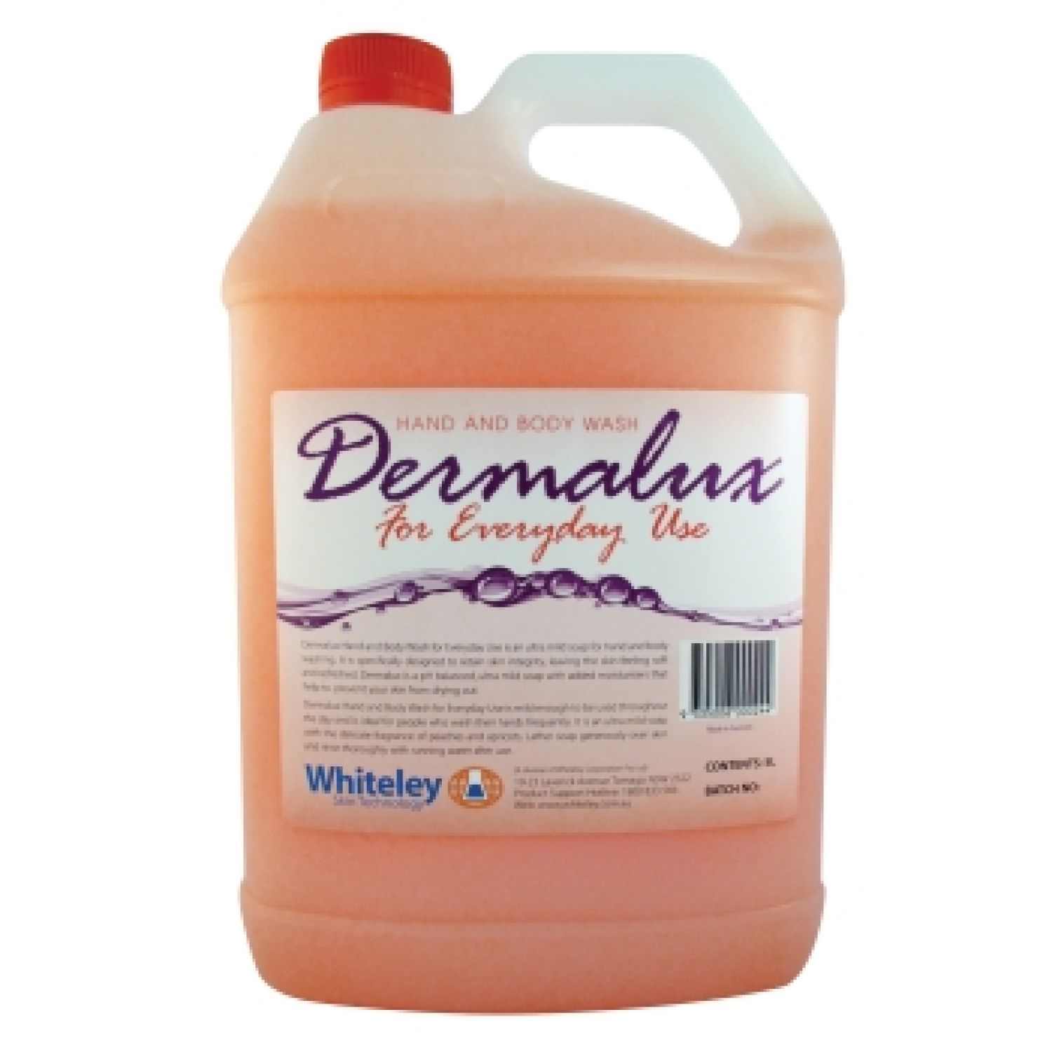 Dermalux 5L Hand And Body Wash - 5L Bottle