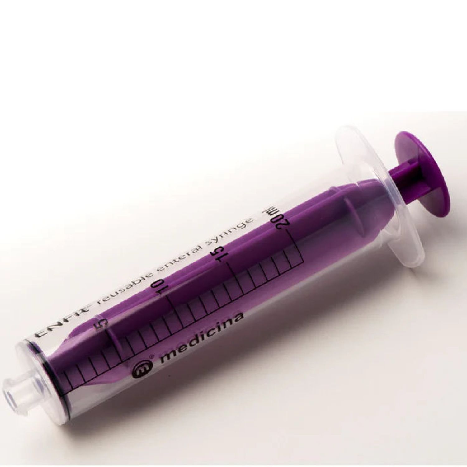 ENFit Reusable Syringe Medicina 20mL - Each