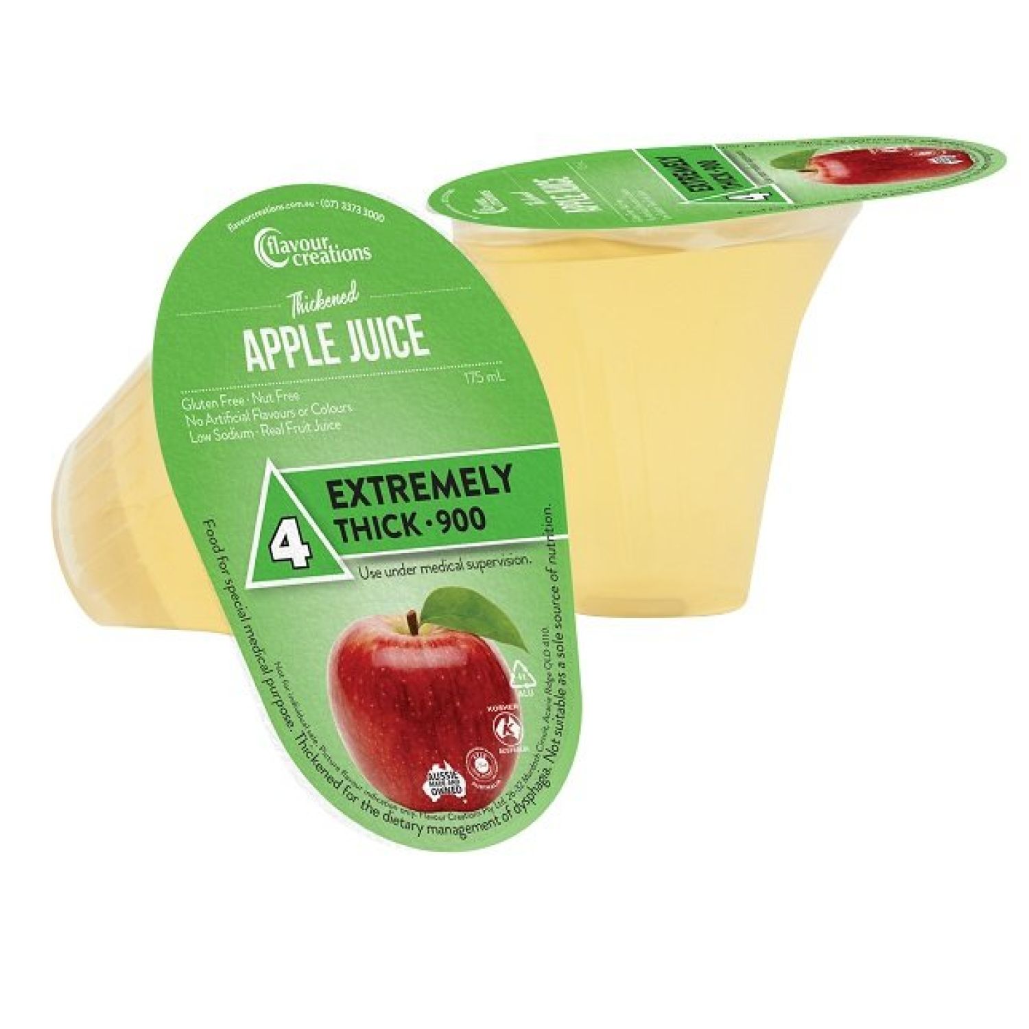 Flavour Creations Apple Juice 1 Slighty Thick 175mL - Box of 24