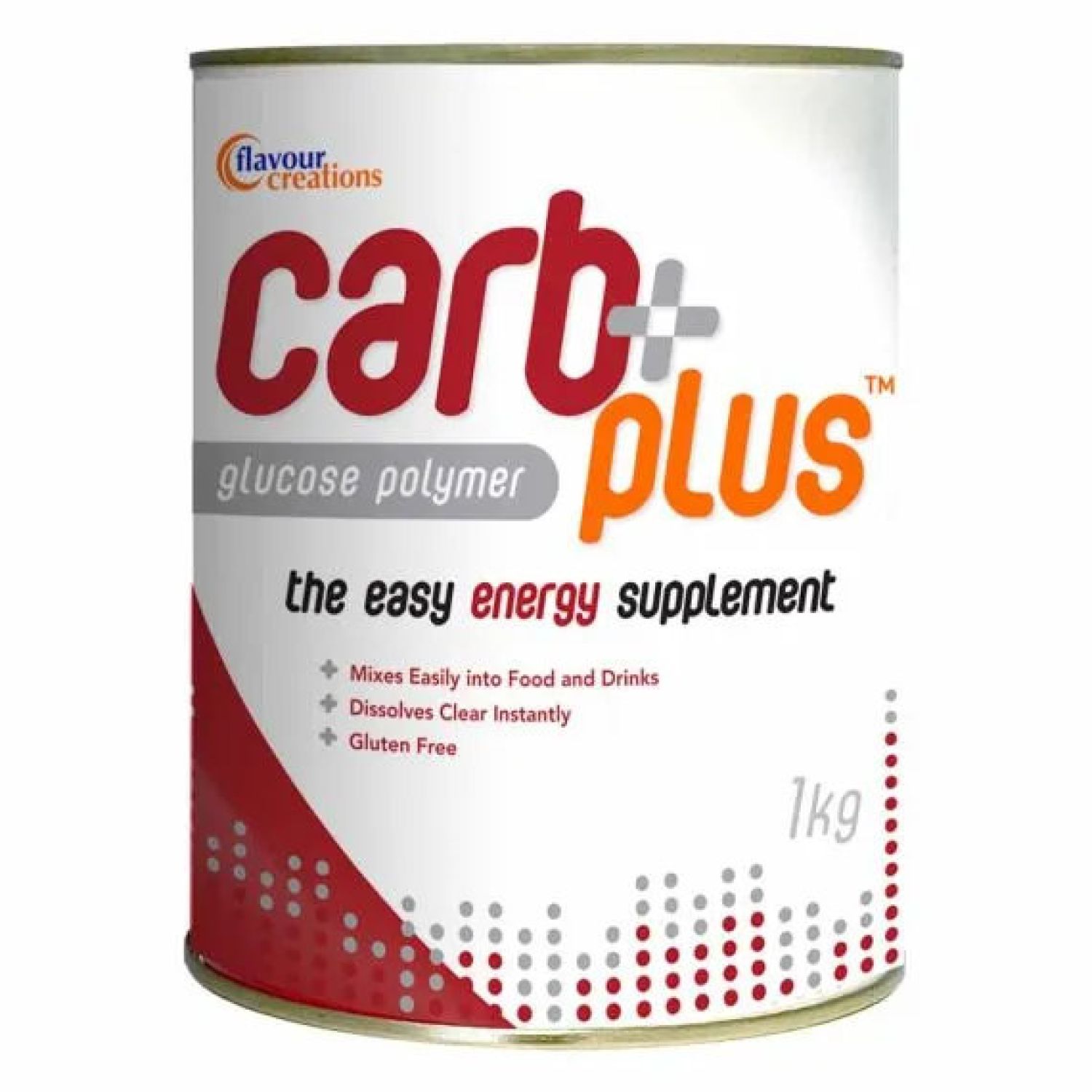 Flavour Creations Carb Plus 1kg Tin 1kg - Each