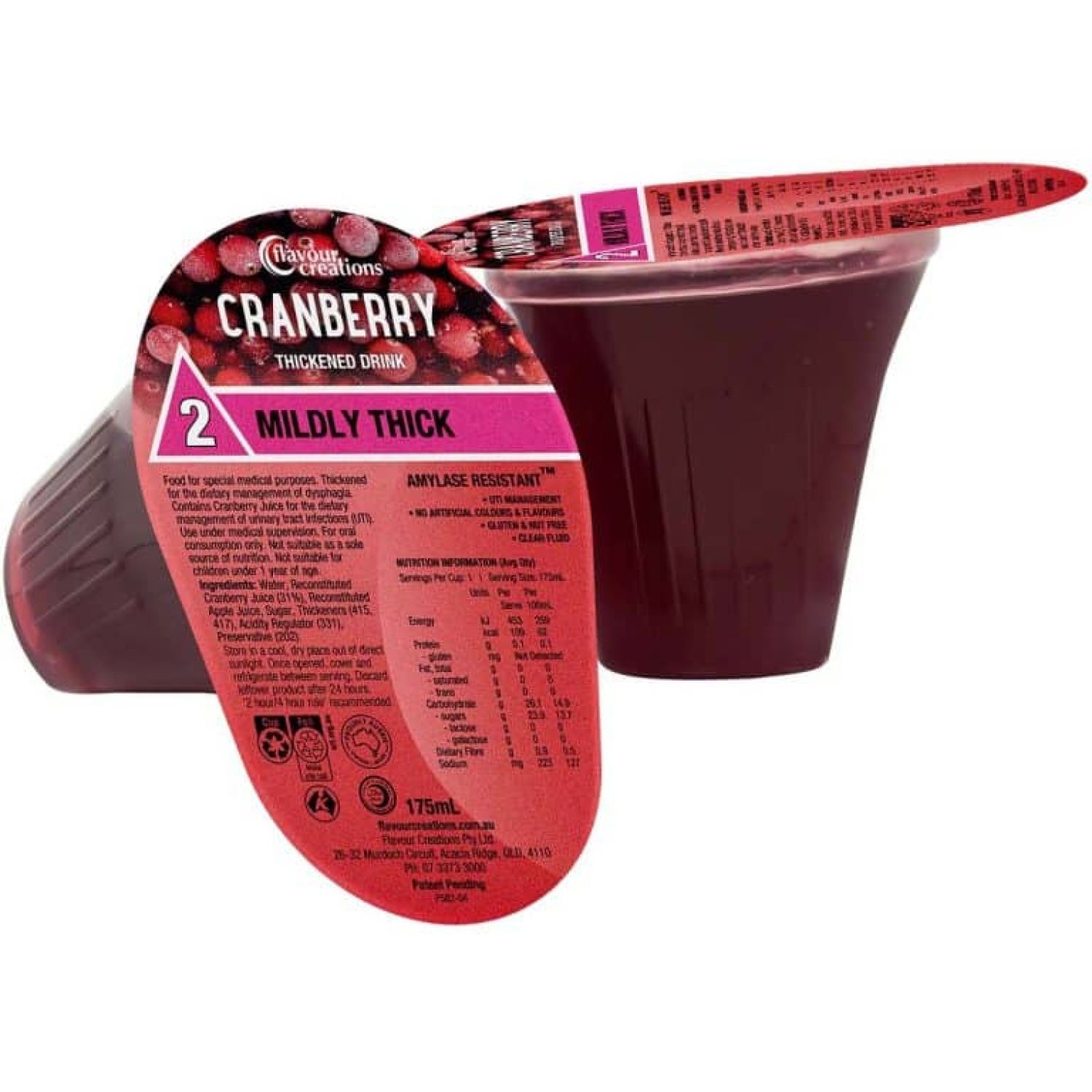 Flavour Creations Cranberry Drink 150 / 2 Mildly Thick 175mL