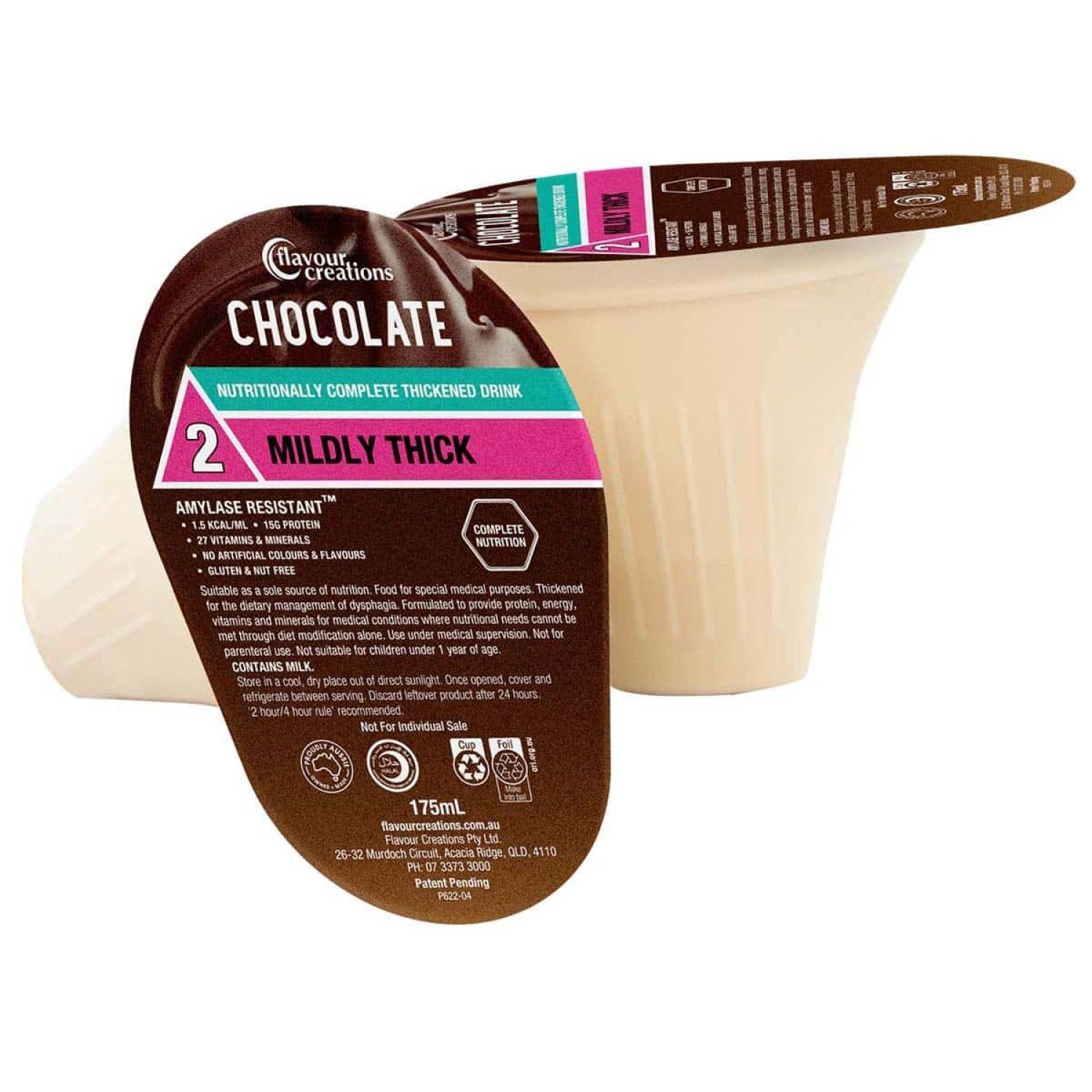 Flavour Creations Creamy Chocolate 150 / 2 Mildly Thick 175mL