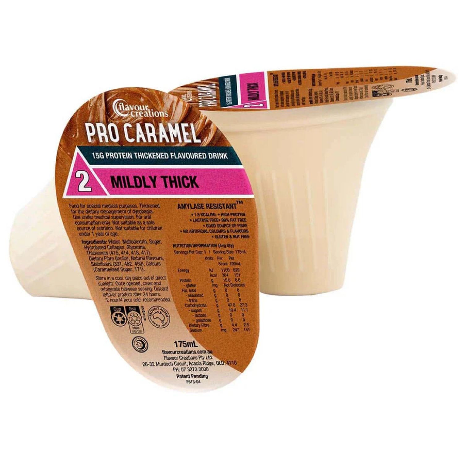Flavour Creations Protein Caramel 150 / 2 Mildly Thick 175mL