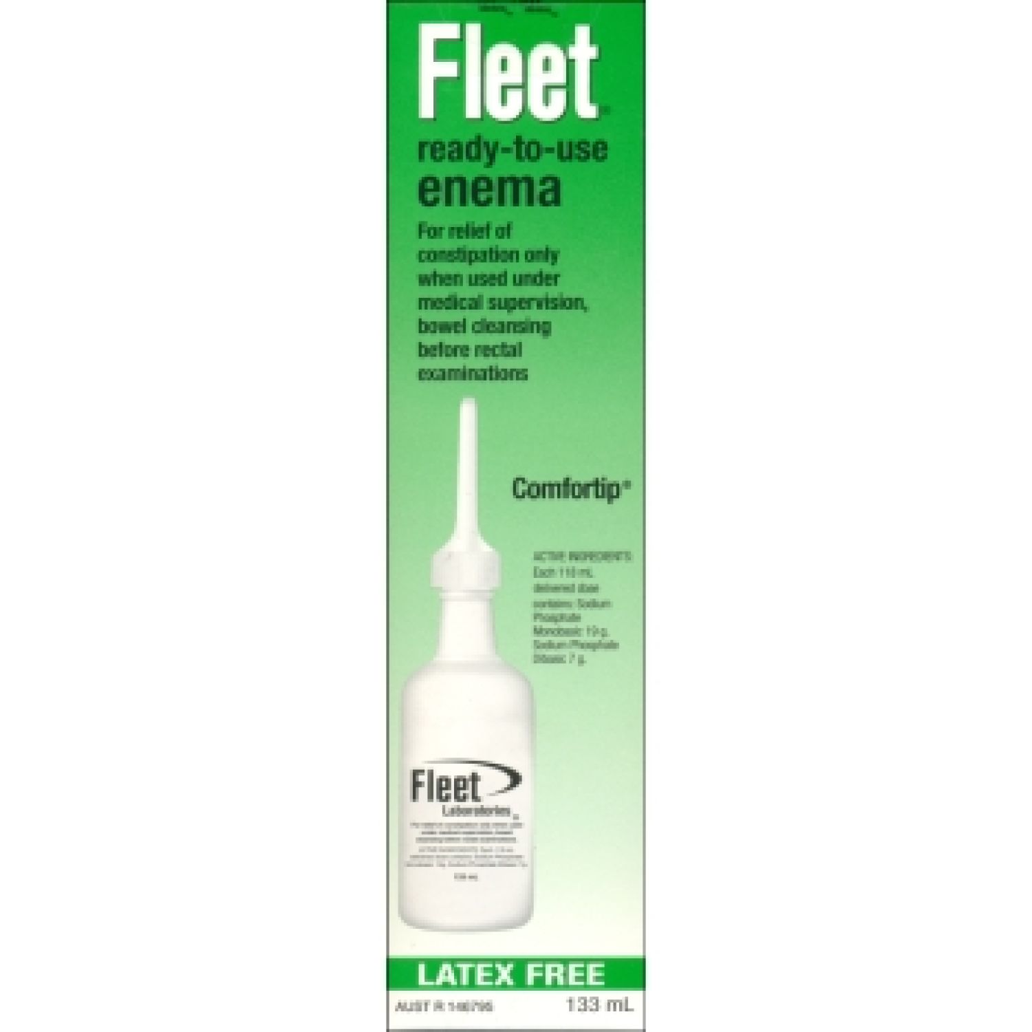 Fleet Enema Ready To Use 133mL - Each