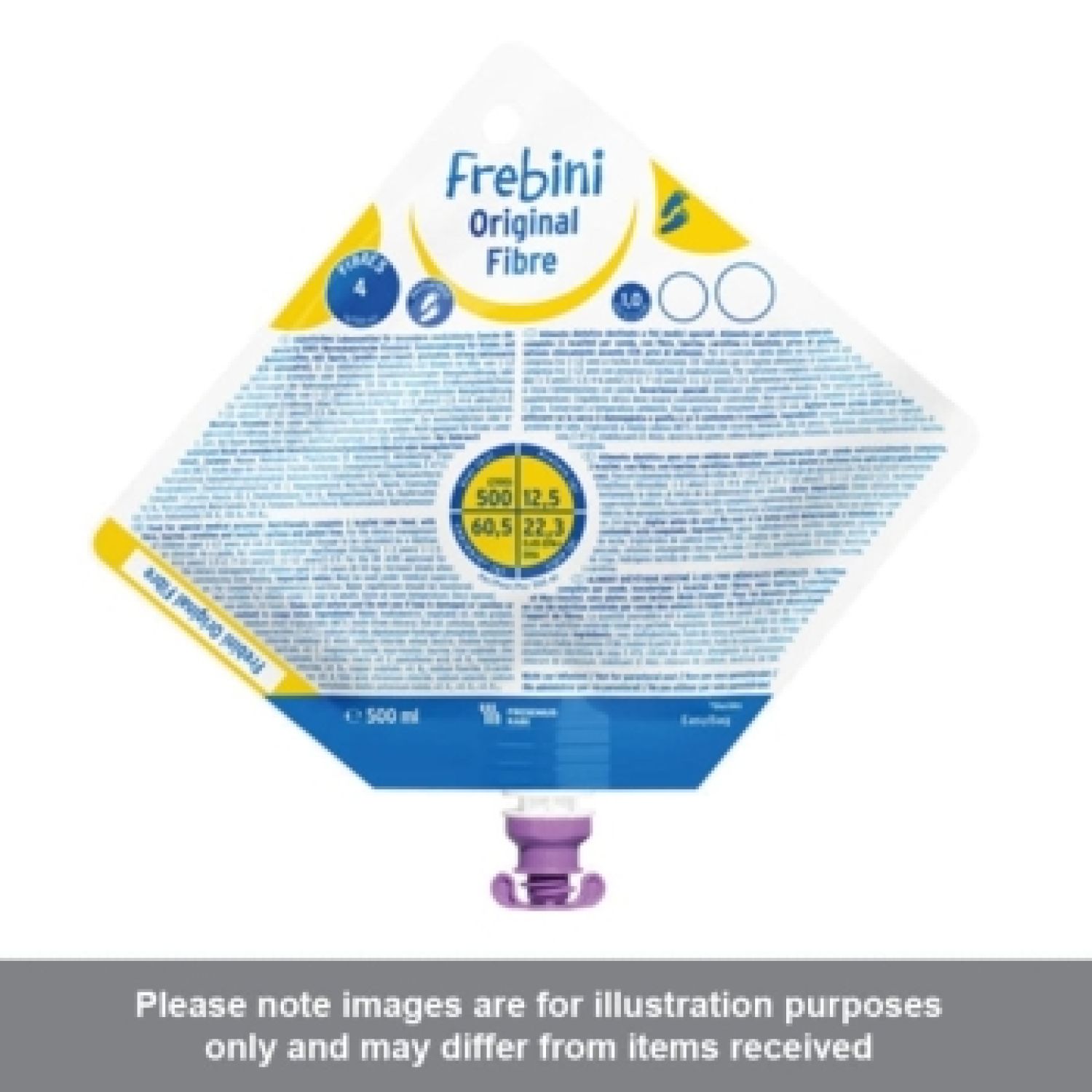 Frebini Energy 500mL EasyBag - Carton of 15
