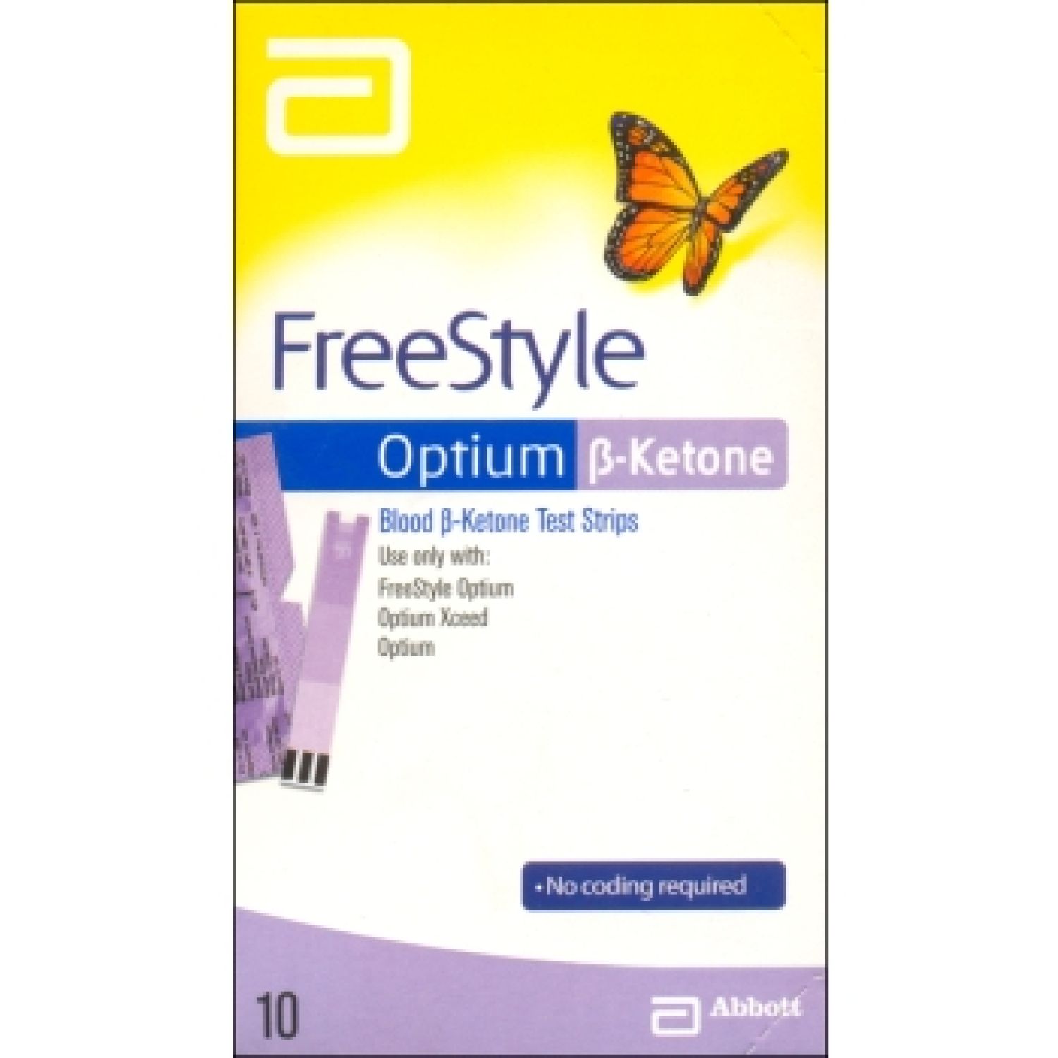 Freestyle Optium B-Ketone Strips - Box of 10
