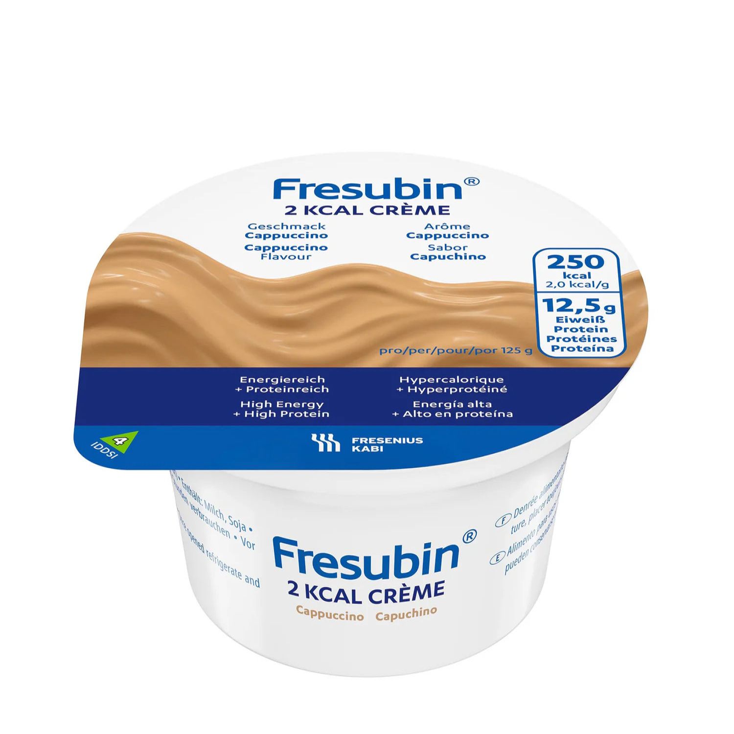 Fresubin 2KCAL Creme Cappuccino 125g Cup - Carton of 24