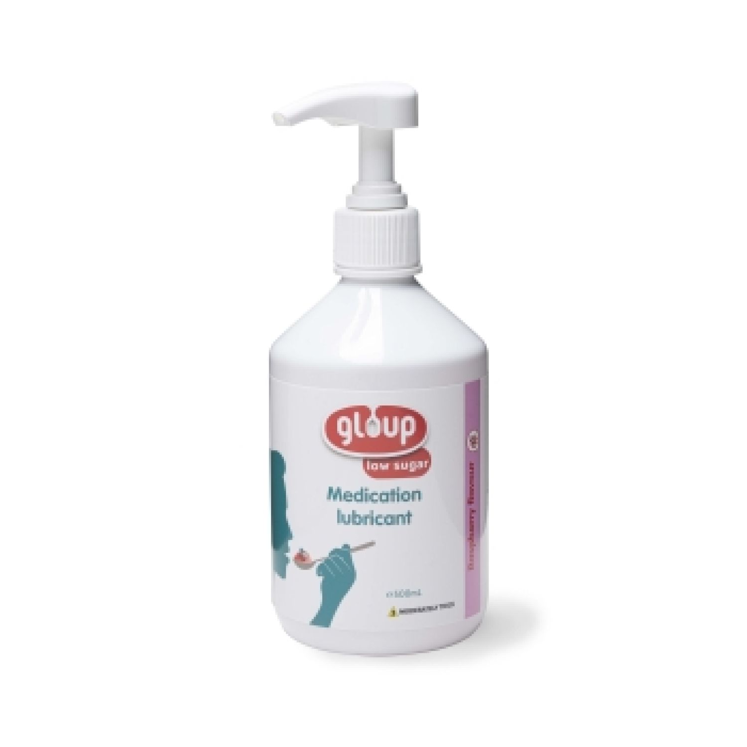 GLOUP Raspberry Low Sugar 500mL - 500ml Bottle- Each
