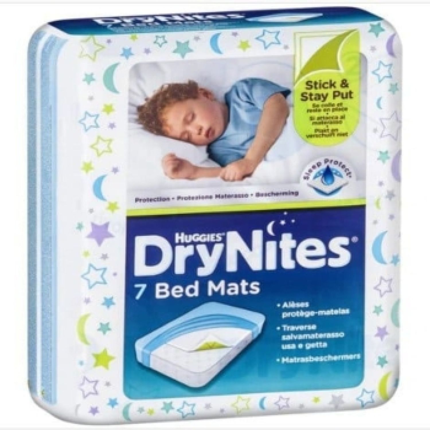 Huggies Dry Nights Bed Mats 7 - Packet of 7