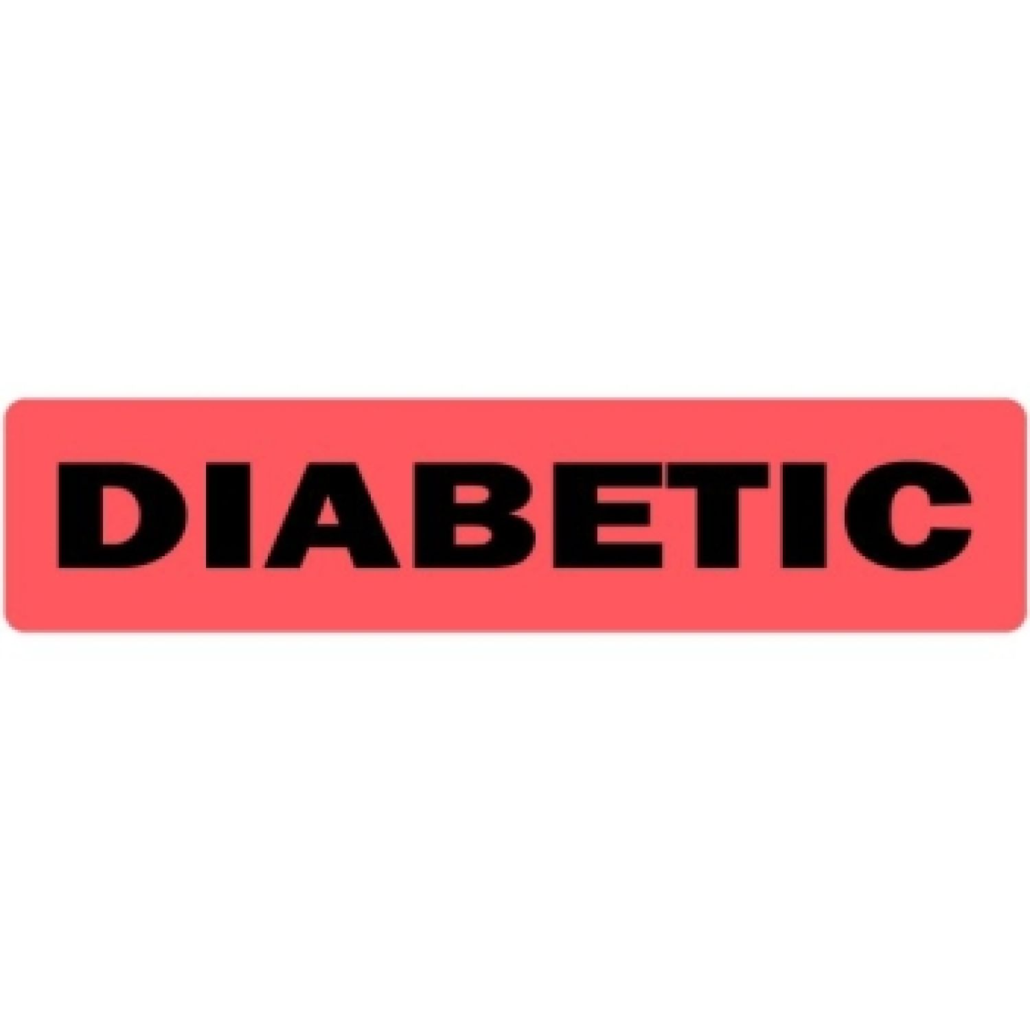Labels Diabetic - Roll of 800