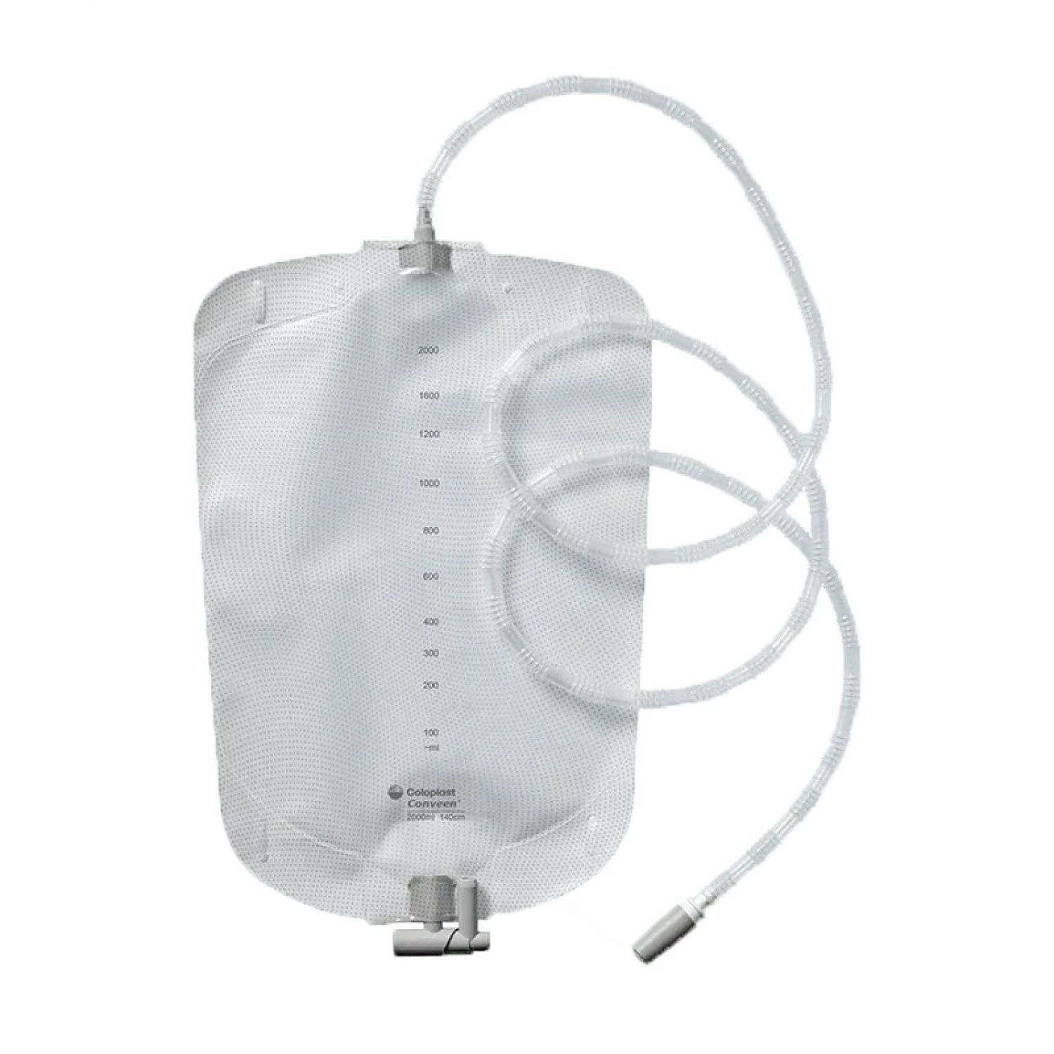 Leg Bag 2000mL Conveen Security Plus - Box of 10