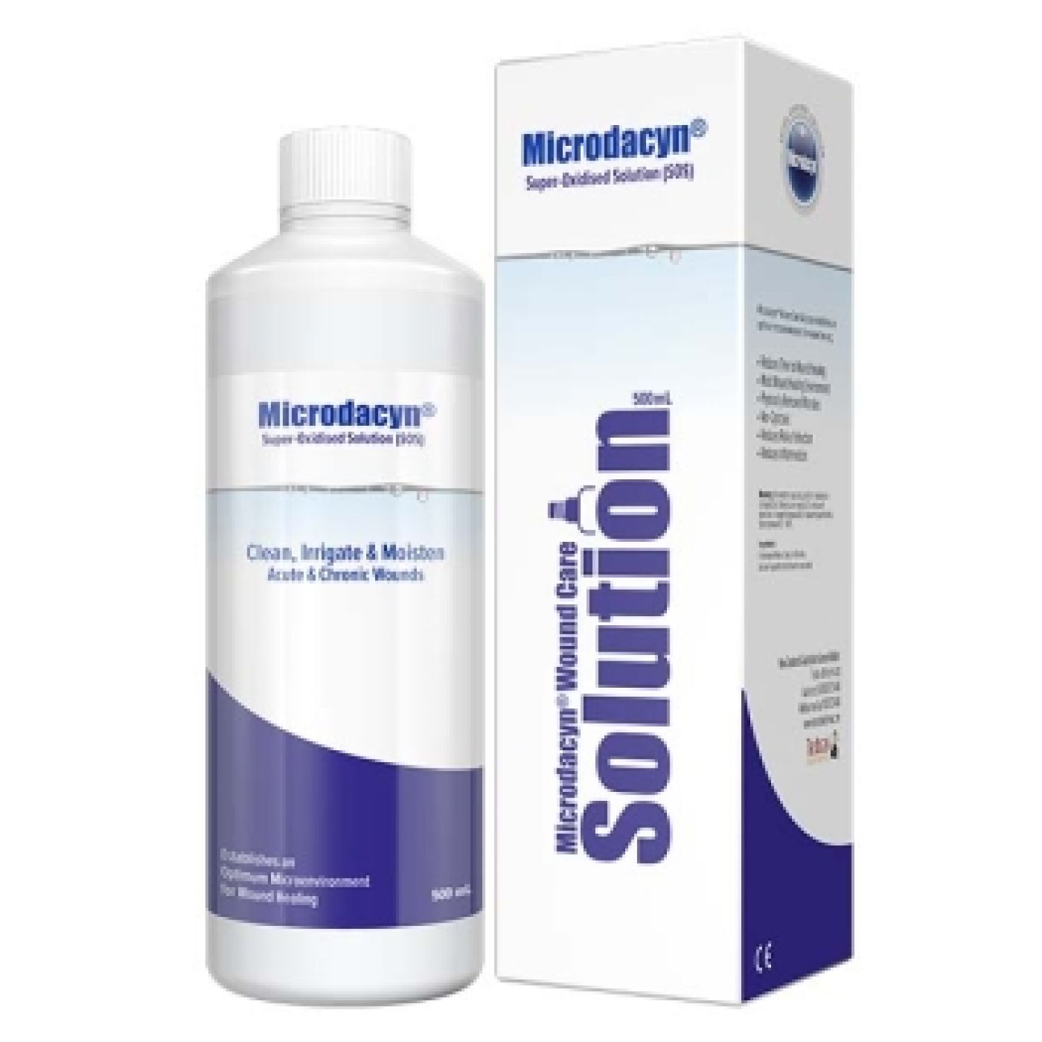 Microdacyn Wound Care Solution 500mL - Each