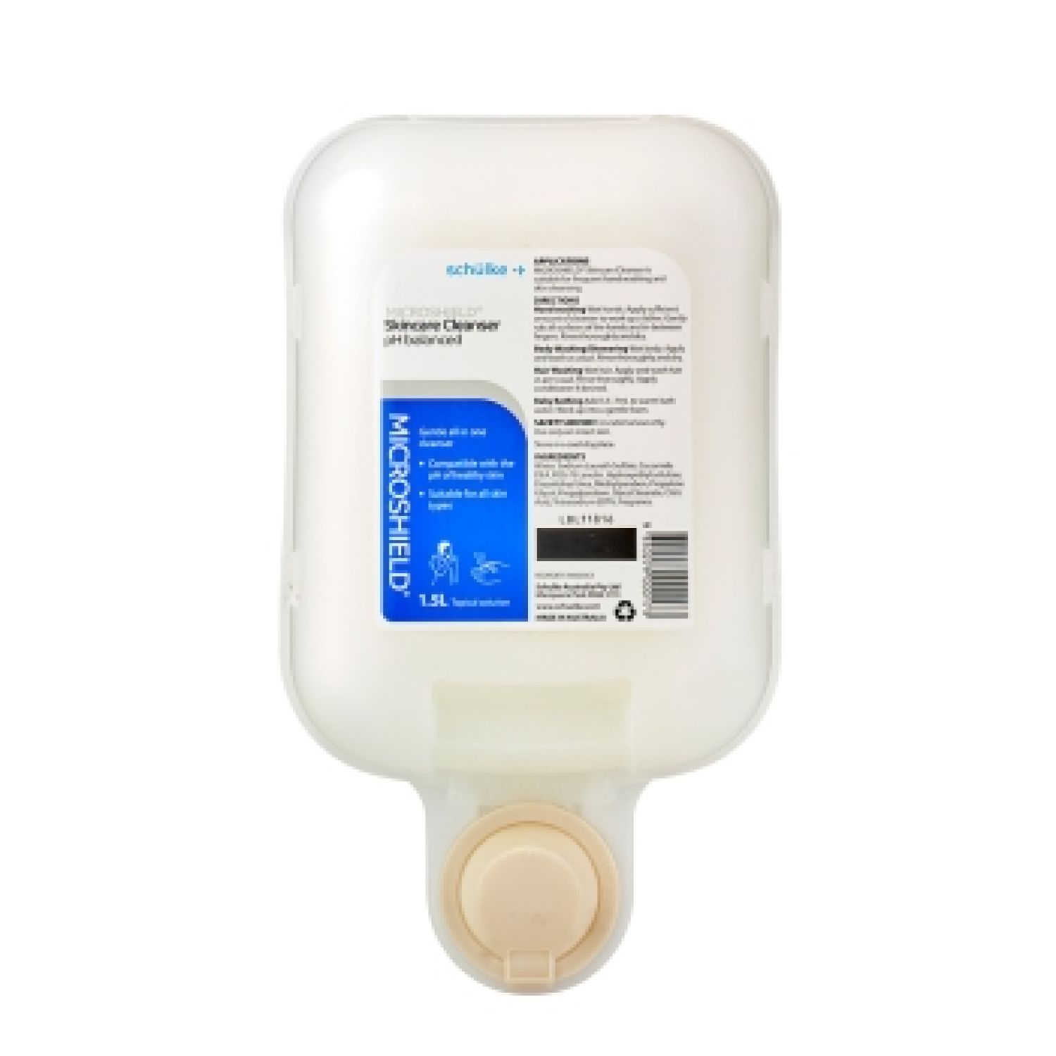 Microshield S/Care Cleanser 1.5L - Each