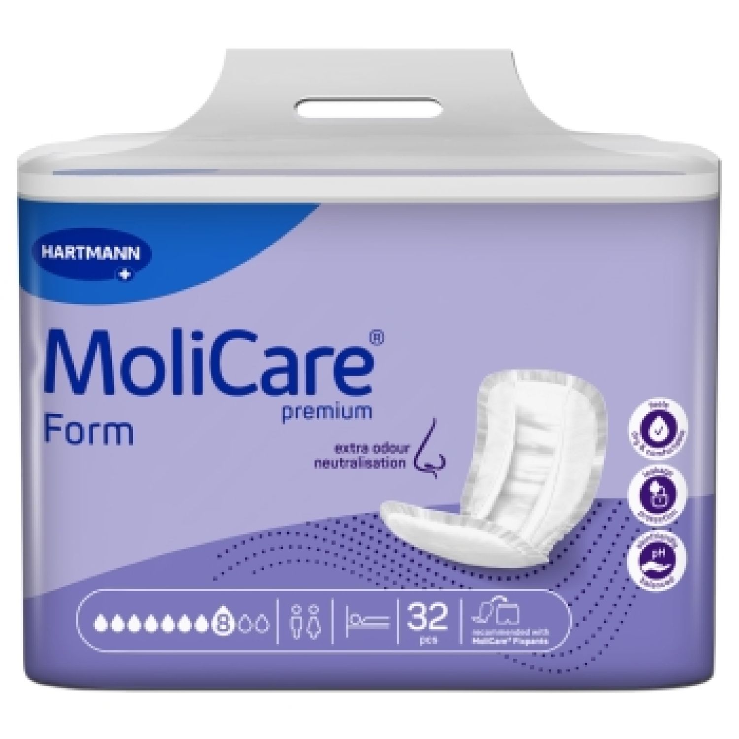 MoliCare Premium Form 8D P32 - Packet of 32