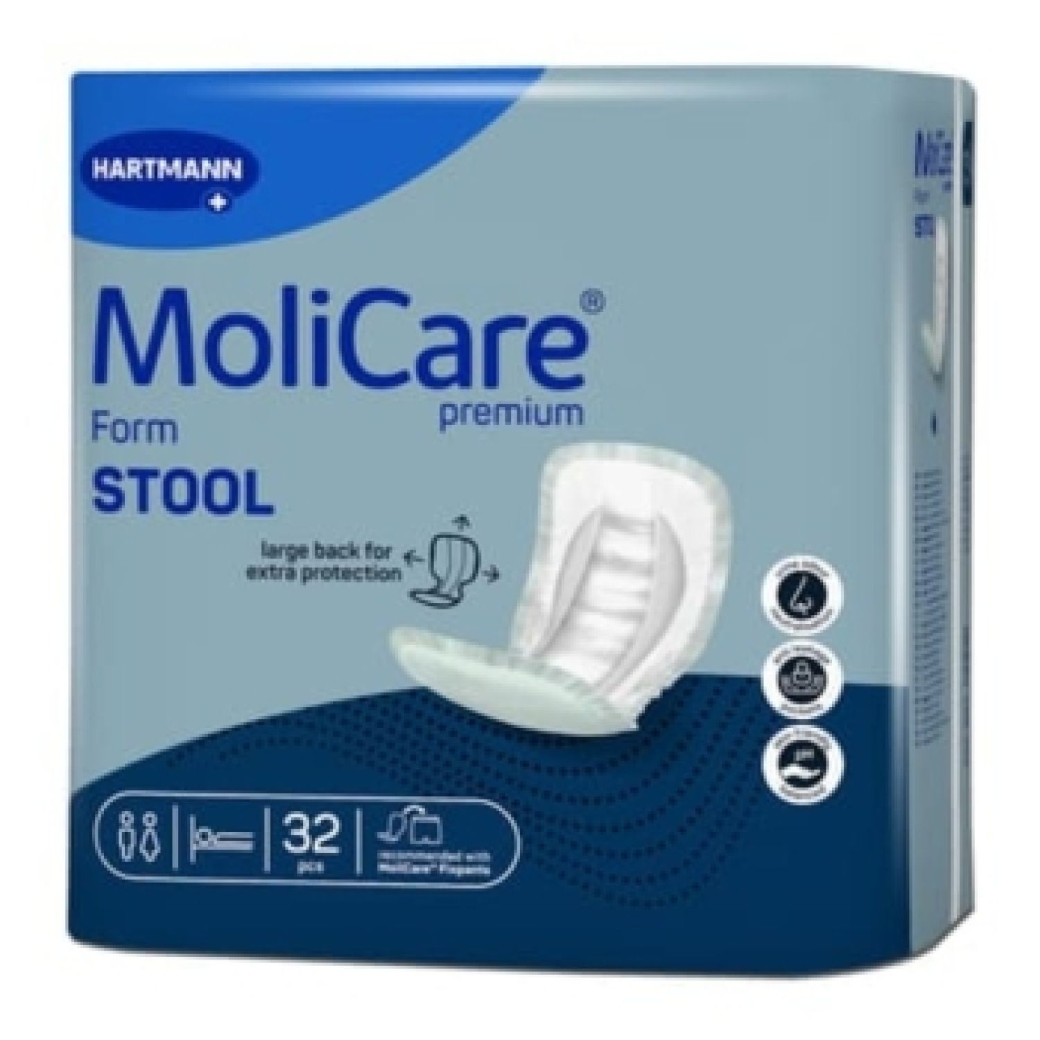 MoliCare Premium Form Stool P32 - Packet of 32