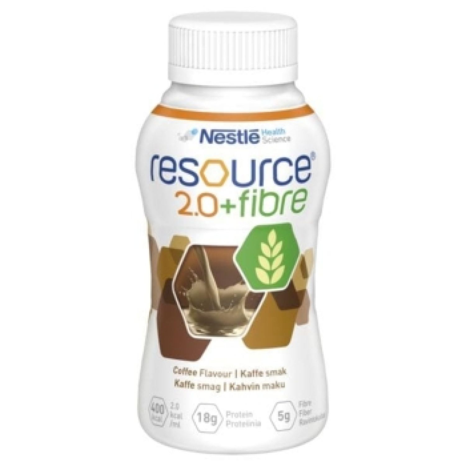 Nestlé Resource 2.0 Fibre Coffee 200mL - Each