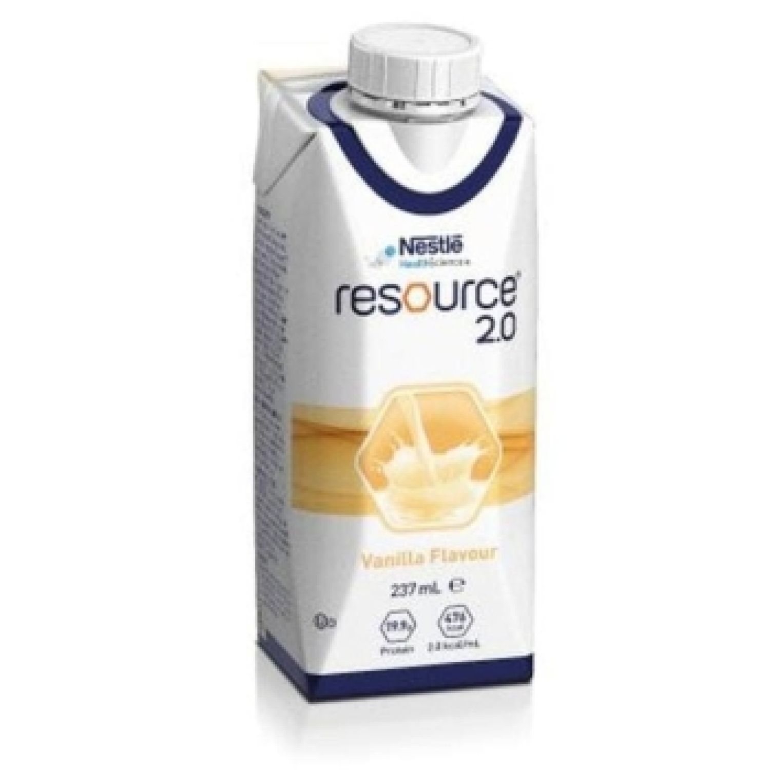 Nestlé Resource 2.0 Vanilla Prism 237mL - Each