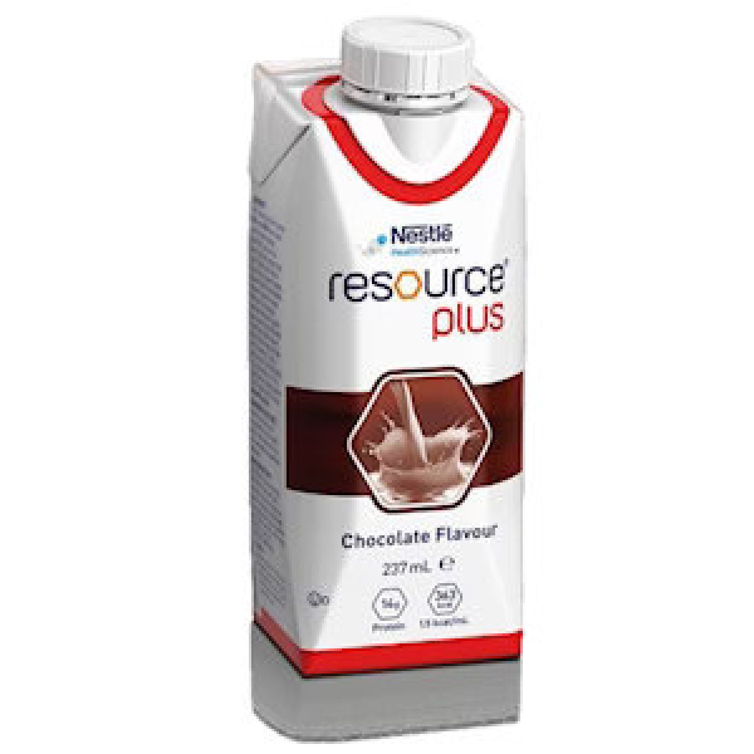 Nestlé Resource Plus Chocolate Prism 237mL - Each