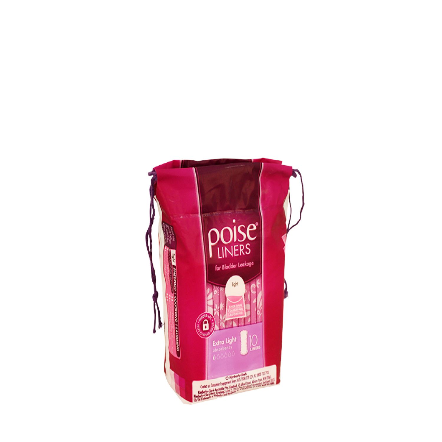 Poise Active Microliner 10 - Pack of 10