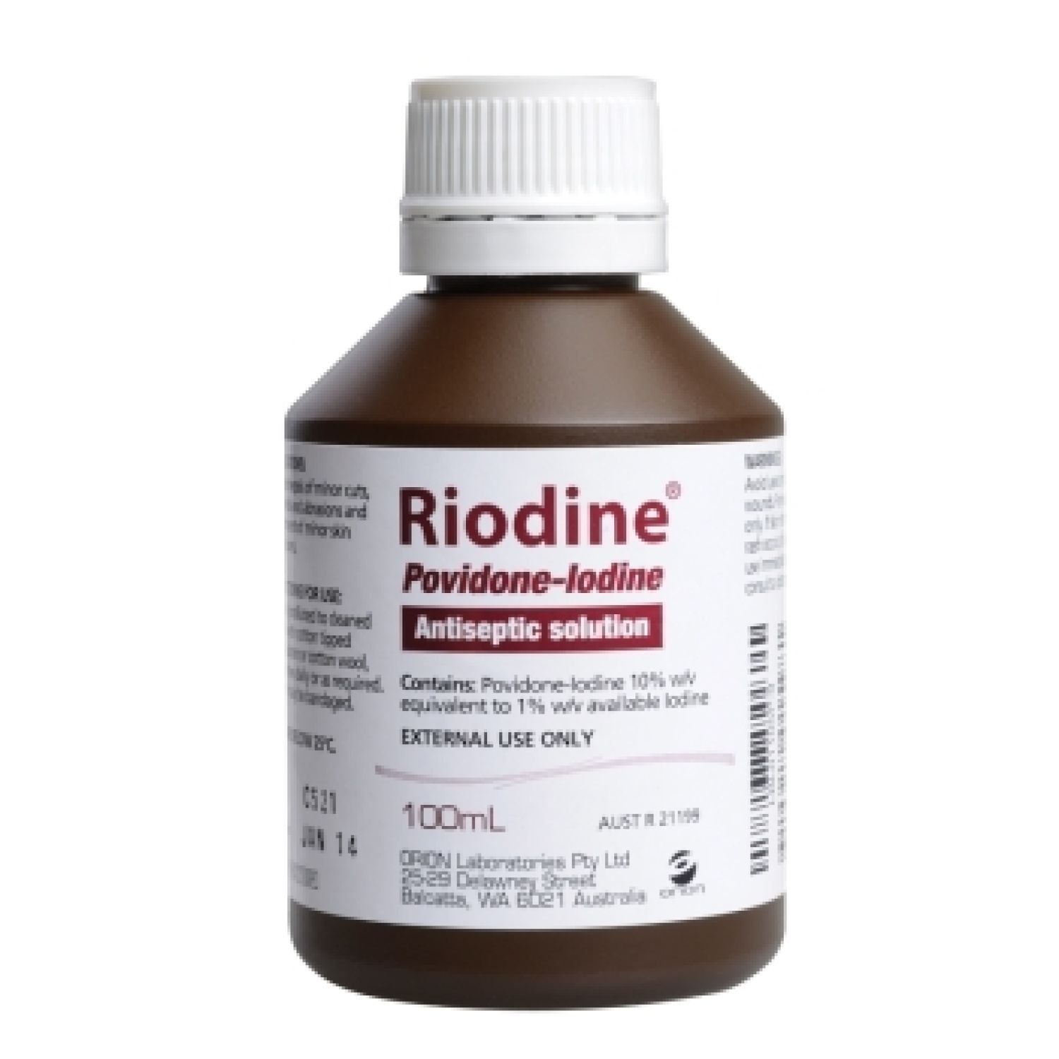 Riodine Povidone-Iodine Antiseptic Solution 10%