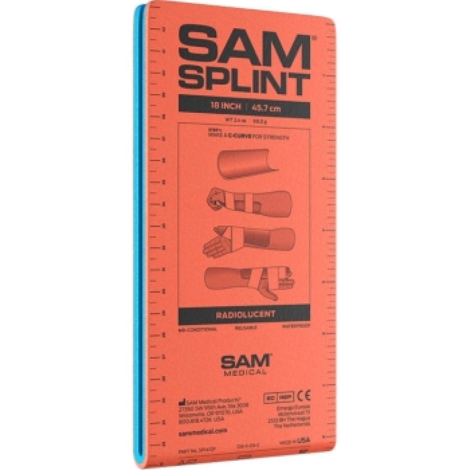 Sam Splint 46cm x 10cm - Each