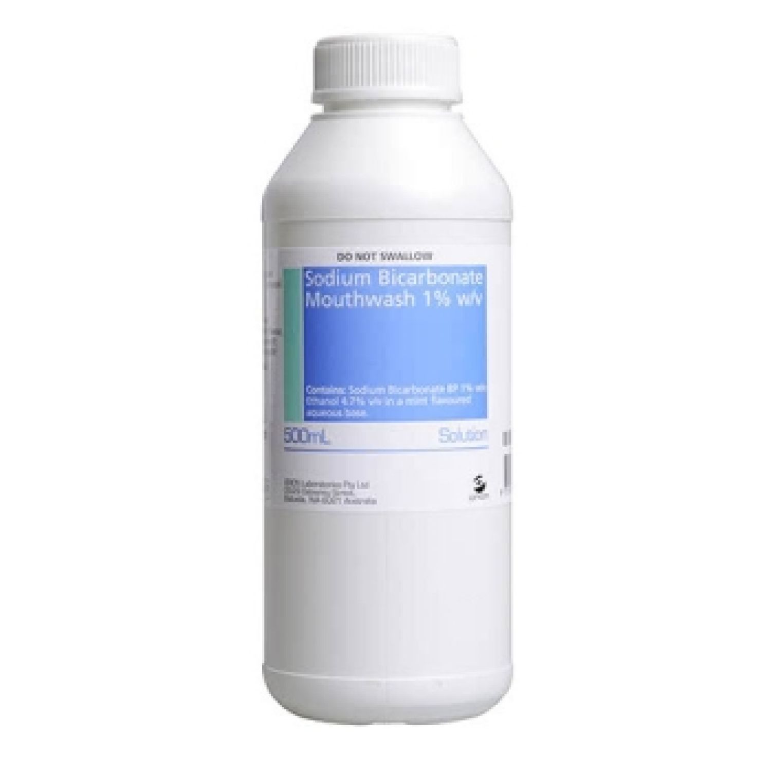 Sodium Bicarb Mouthwash 1% 500mL - Each