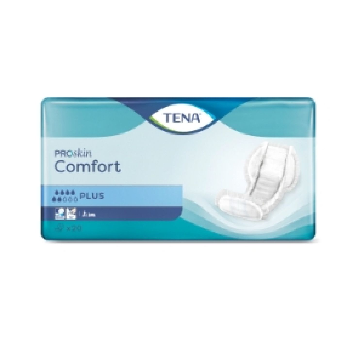 TENA Comfort ProSkin Plus - Packet of 20