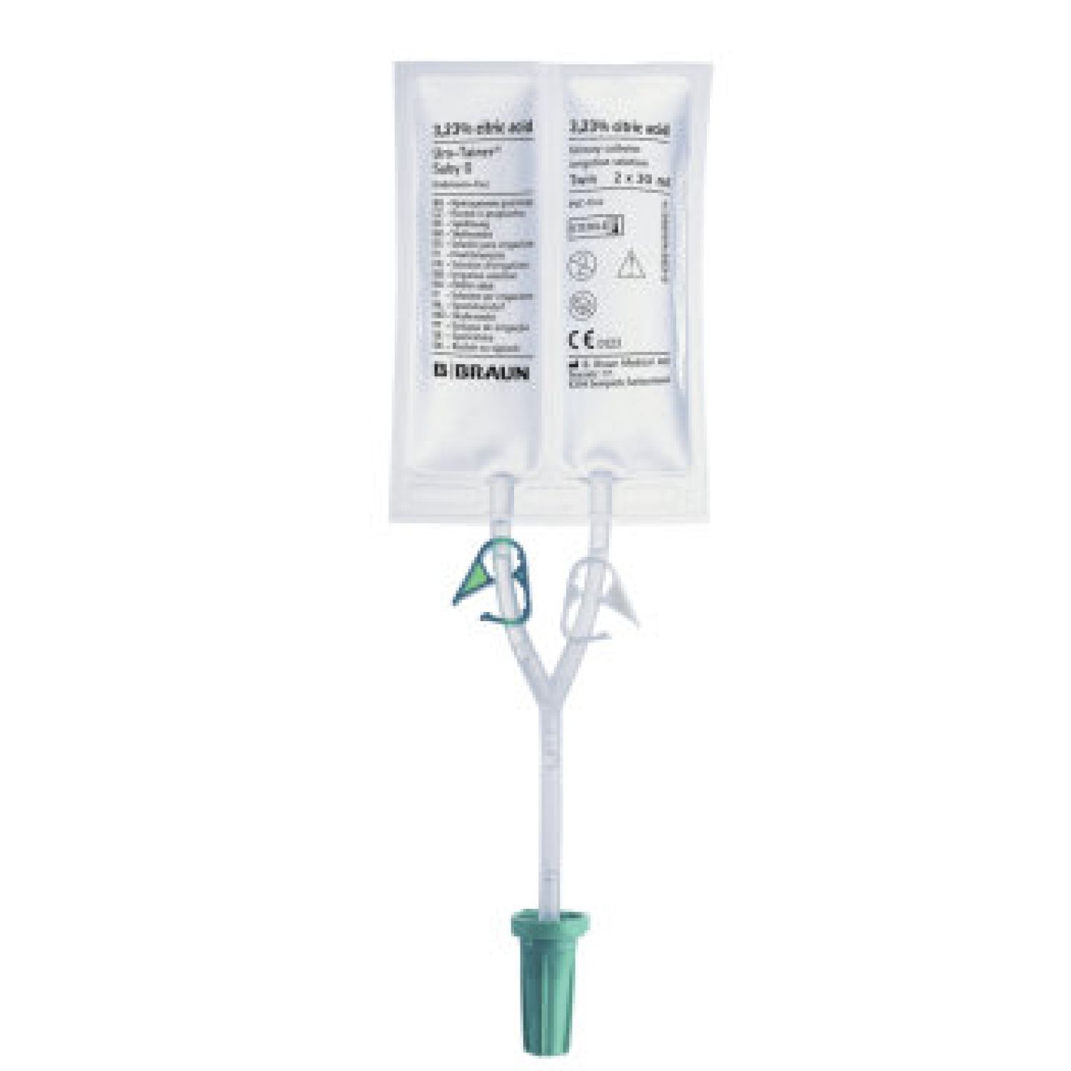 Uro-Tainer Twin Suby G Rinse - Box of 10