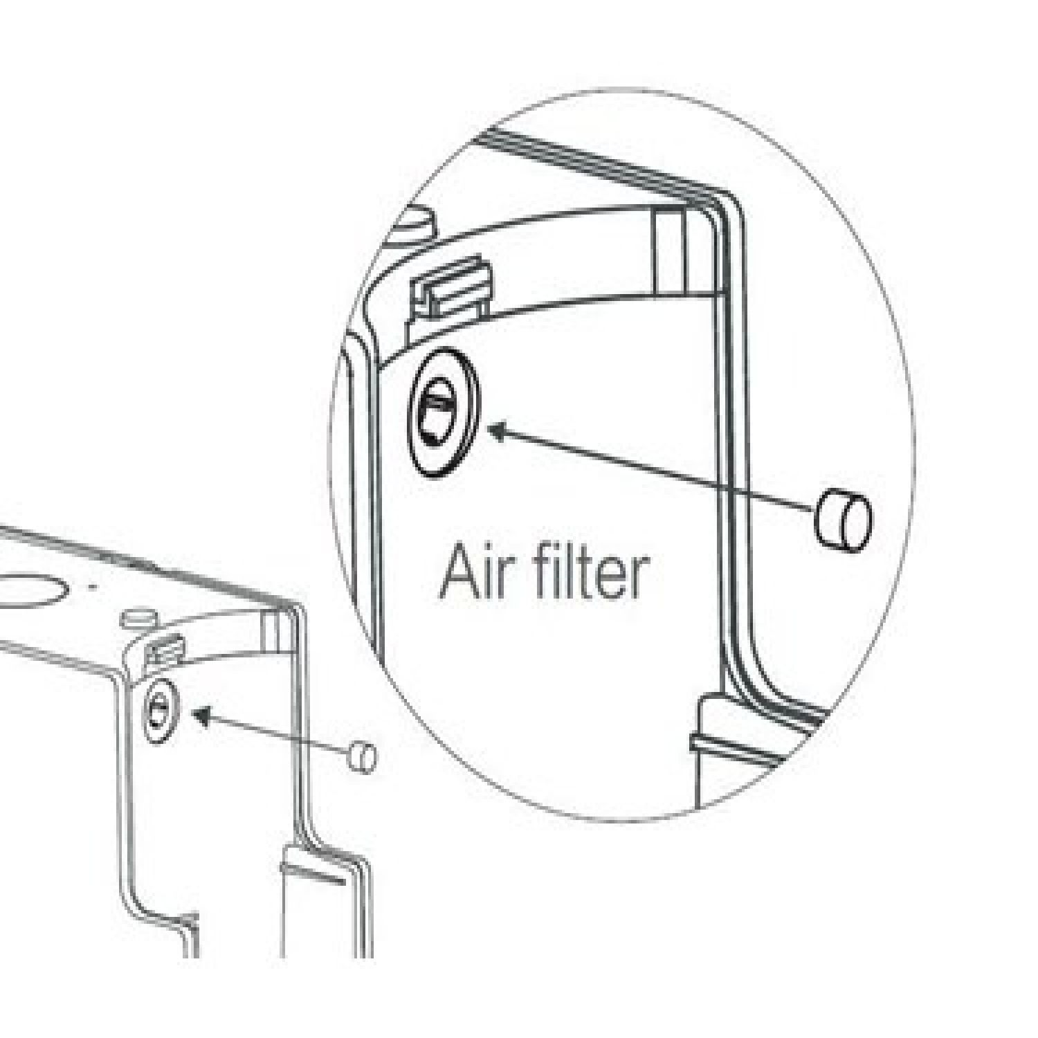 Nebuliser Air Filter For Speedymed - Pack of 2