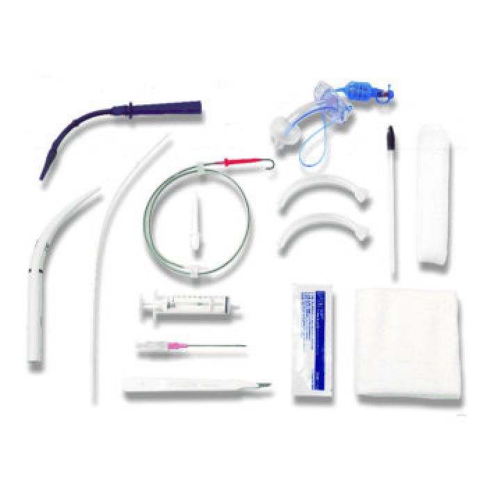 Blue Line Ultra Suctionaid Percutaneous Dilation Tracheostomy Kit With Single Stage Dilator - Each