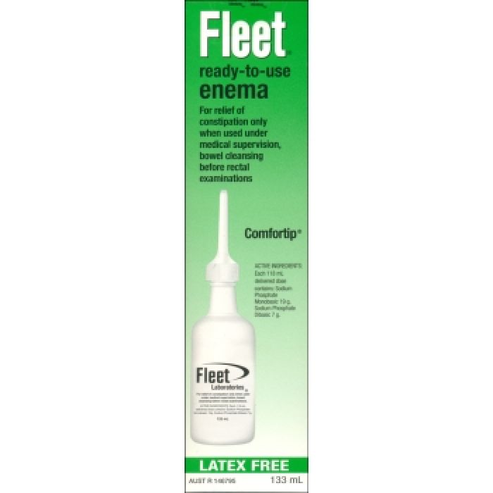 Fleet Enema Ready To Use 133mL - Each