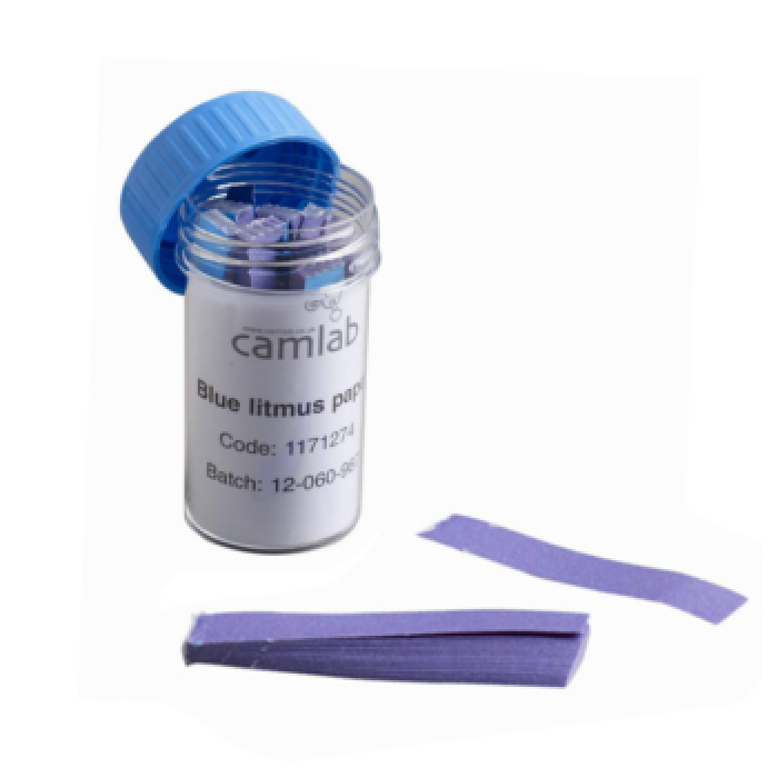 Litmus Test Strips Blue - Pack of 100