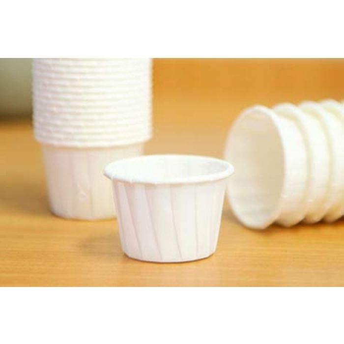 Paper Pill Cup Pleated 30mL - Pack of 250