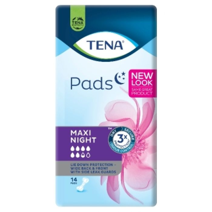 TENA Pads Maxi Night - Packet of 14