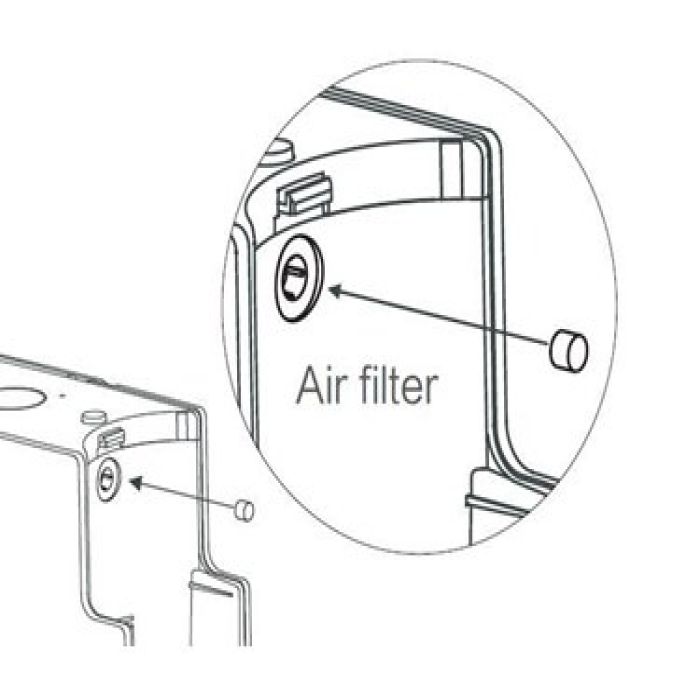 Nebuliser Air Filter For Speedymed - Pack of 2