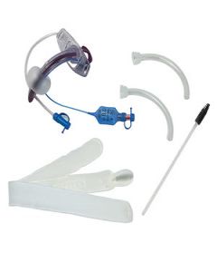 Blue Line Ultra Suctionaid Tracheostomy Tube Kit - Each