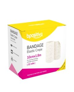 BPositive Bandage Elastic Crepe - Packet of 12