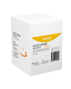 BPositive Gauze Square Non-Sterile - Packet of 100