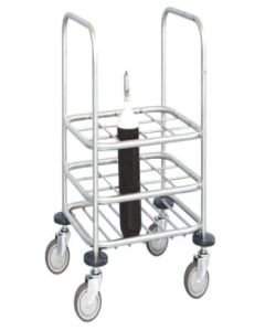 Cylinder 'C' Sizez 12 Bottle Storage Trolley - Each