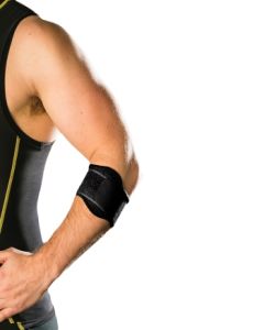 Elbow Brace Ortho Tennis Black Aoe35 - Each