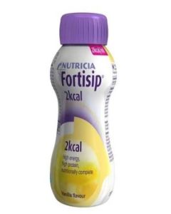 Fortisip 2KCAL - Vanilla Bottle 200mL - Carton of 24